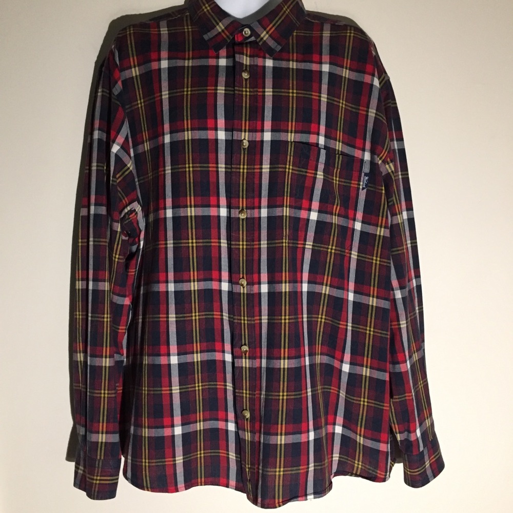 Woolrich Button Down Long Sleeve Men’s Shirt XXL